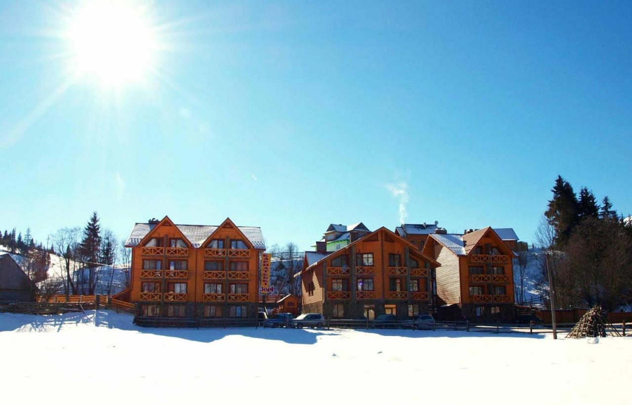 Karpatski Zori Hotel Bukovel Eksteriør bilde